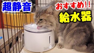 【プラスアクア】猫・犬のおすすめ自動給水器はコレ！超静音＆お手入れが簡単♪