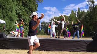 Boy band at Eugene Pride!