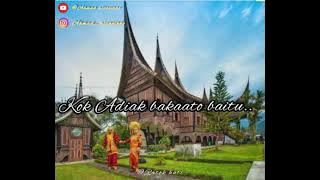 story wattshap lagu minang rancak bana minang andra respati (tacinto pamenan urang)