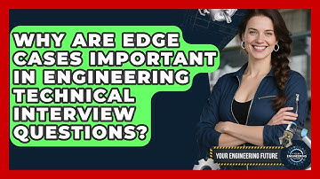 Why Are Edge Cases Important In Engineering Technical Interview Questions? - Your Engineering Future