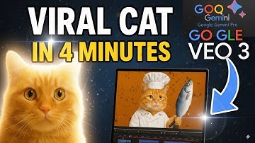 Using Veo 3 to Make a Trending / Viral Cat Videos in Gemini Pro | Step-by-Step Guide