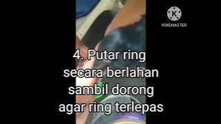 Cara Lepas Ring Burung Kacer/Murai Batu
