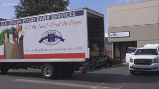 Elk Grove Food Bank says it will run out of food in 15 days