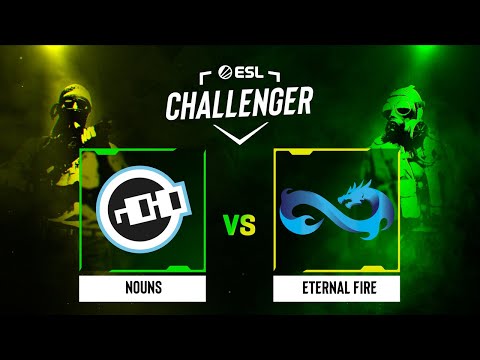 Nouns проти Eternal Fire | Мапа 1 Vertigo | ESL Challenger Jönköping 2023