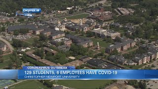Dean sends stern message as CNU sees uptick in COVID-19 cases; nearly 130 active student cases Content