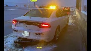 UHP trooper describes being hit on freeway