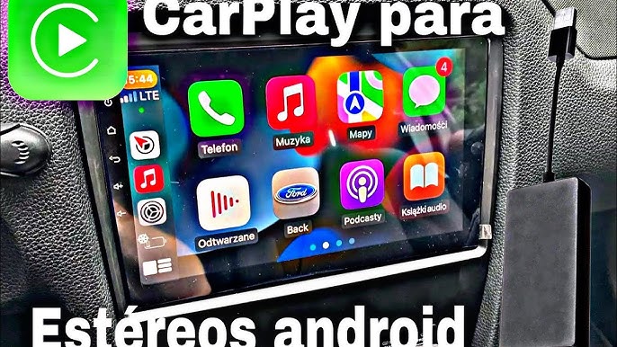 Pantalla carplay coche sin instalacion Imagen y sonido de segunda mano  barato