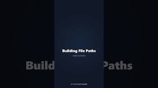 Building File Paths - Python