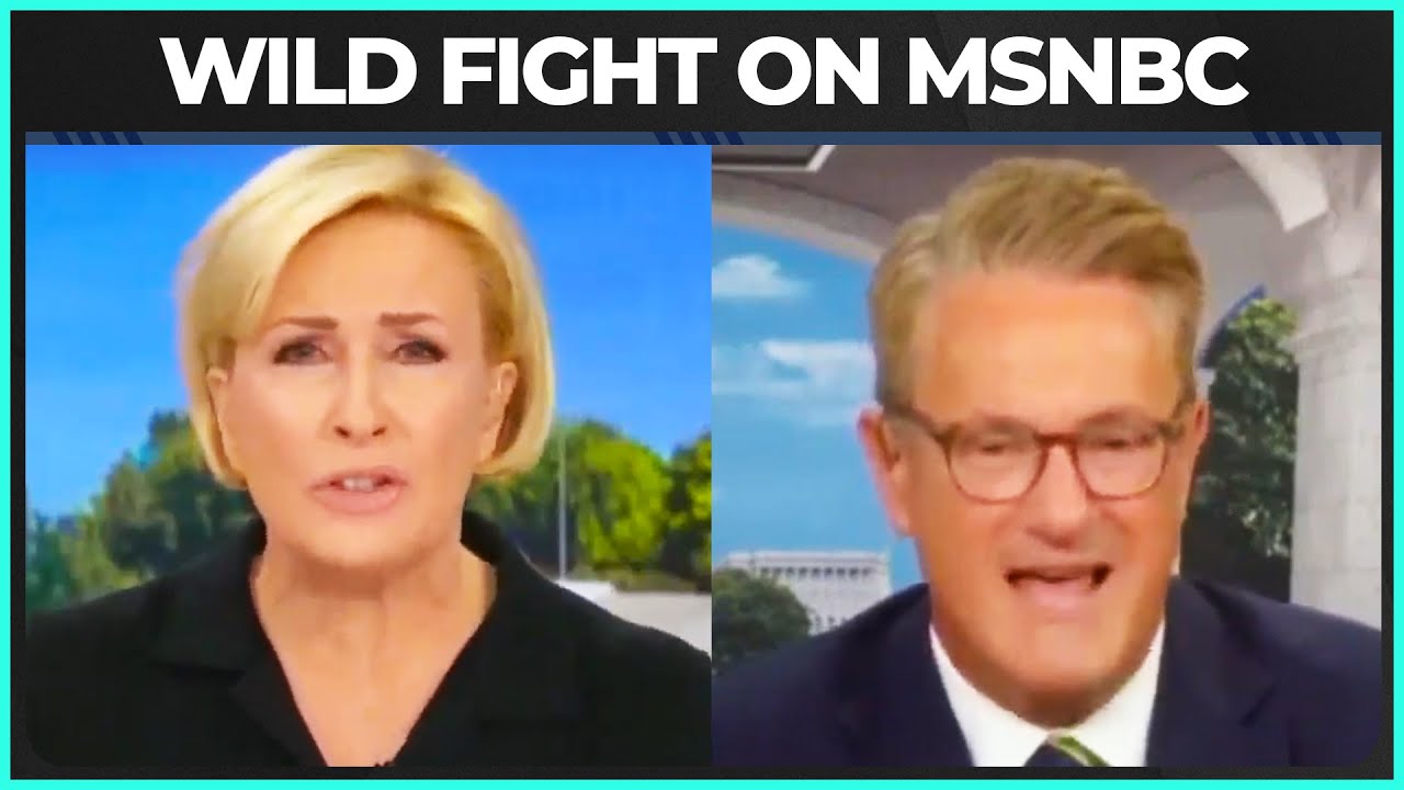 Morning Joe Goes OFF THE RAILS