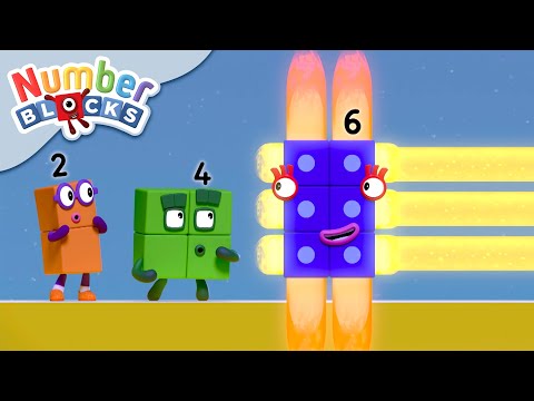 Numberblocks- Higher Ground | Learn To Count