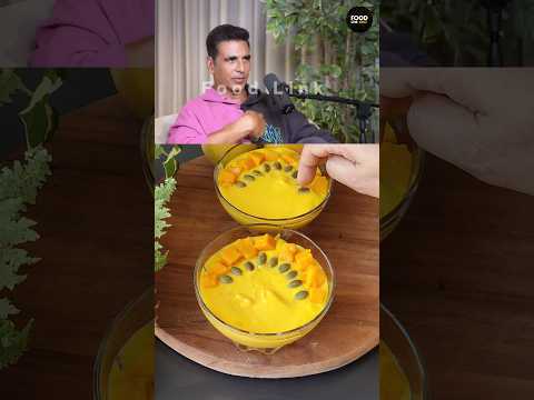 Akshay Kumars Favourite Alphonso Mango 🥭 Healthy Mango Mousse Recipe #shorts