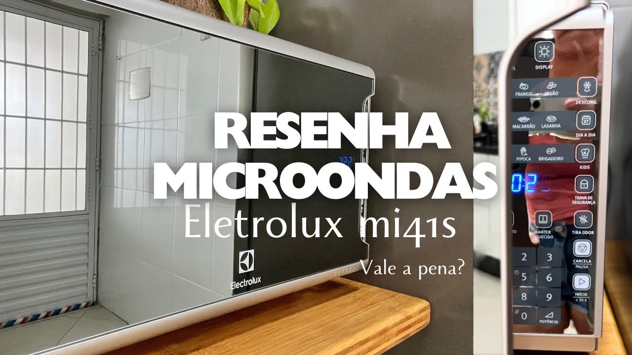 RESENHA MICROONDAS ELETROLUX MI41S/ VALE A PENA?