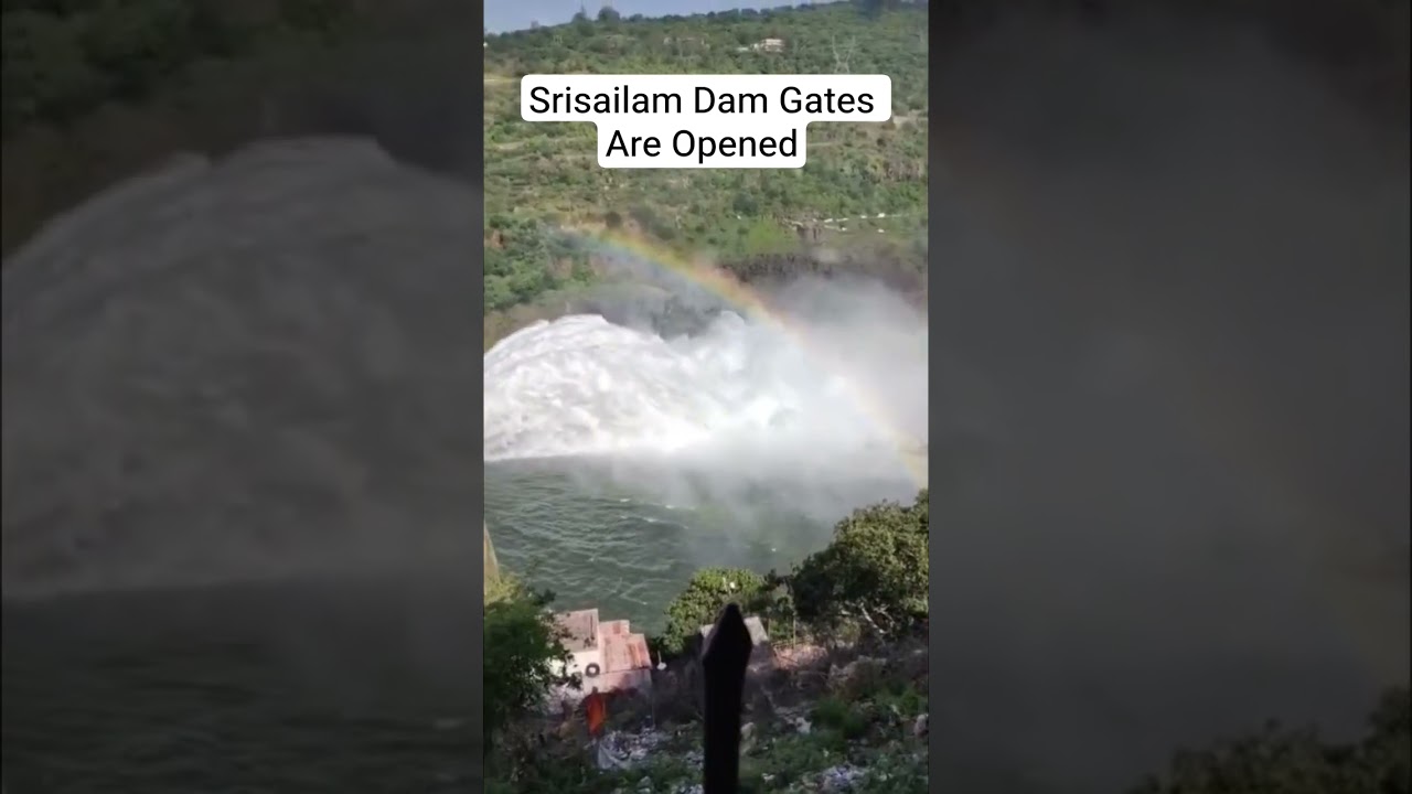 The Incredible Power of Srisailam Dam's Water Flow