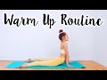 Quick warm up routine before your workout or stretch