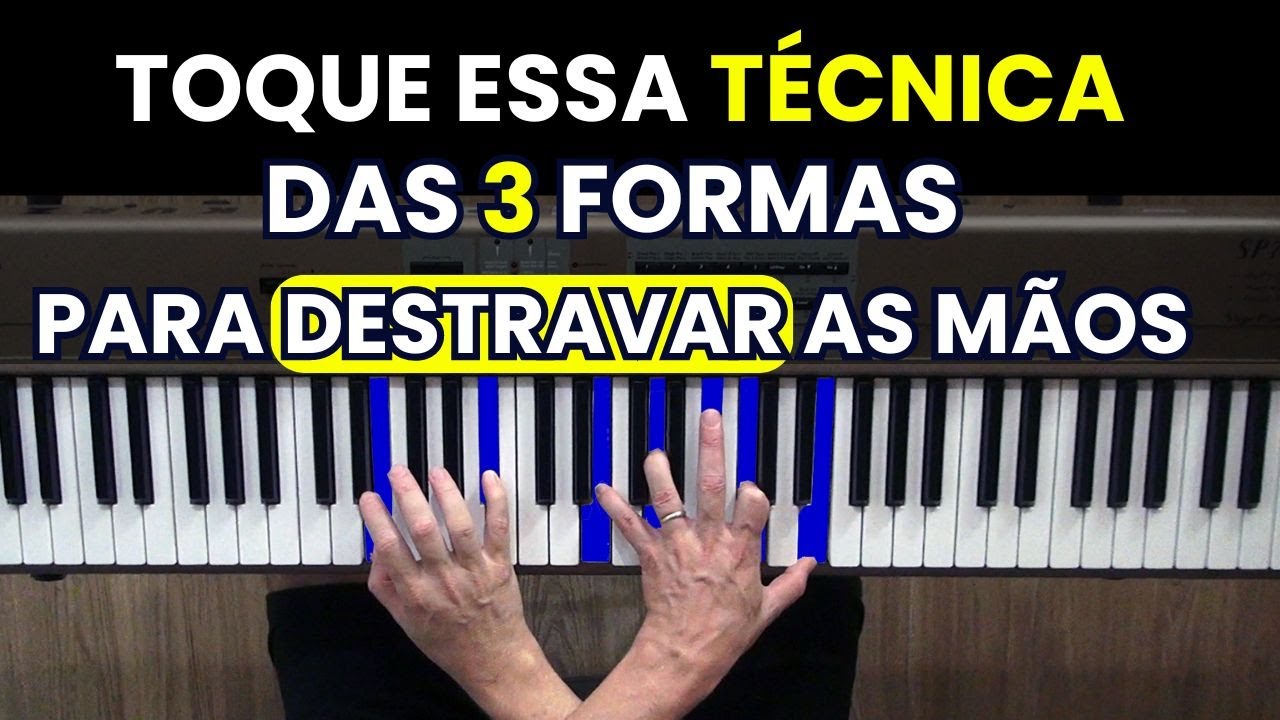 [ Hanon 20 ] 3 Formas de Praticar com METRÔNOMO Para DESTRAVAR as Mãos