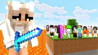 Minecrafts Best Youtubers vs Rising Lava