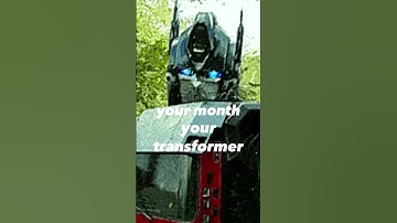 Your Month your transformer #shorts #youtubeshorts #foryou #fyp #transformers #edit #birthday