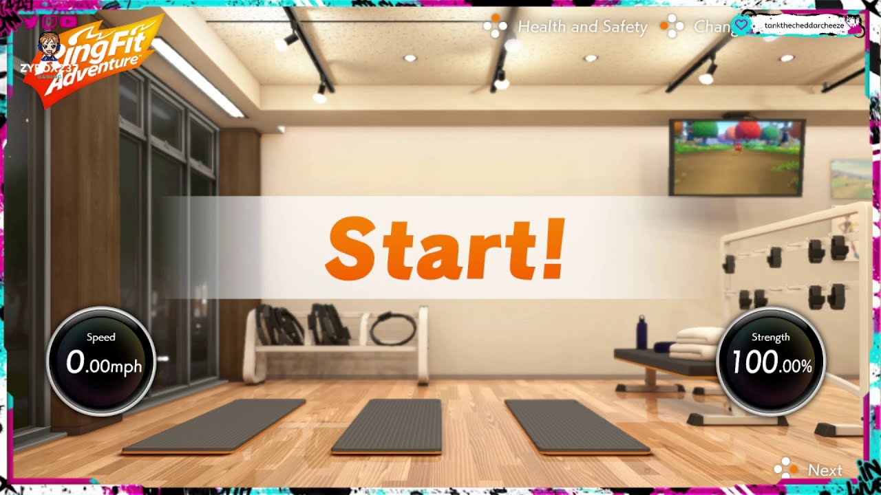 Ring Fit Walkthrough - World 1(21/30 Difficulty)