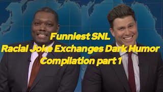 Funniest SNL Racial Joke Exchanges | Dark Humor Compilation part 1