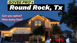 Govee Pros Install (White Version) Round Rock, Tx @GOVEE #fyp #howto #diy