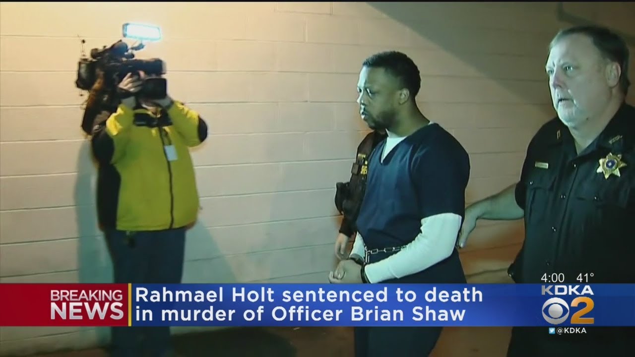 Rahmael Holt Sentenced To Death For Murder Of Officer Brian Shaw