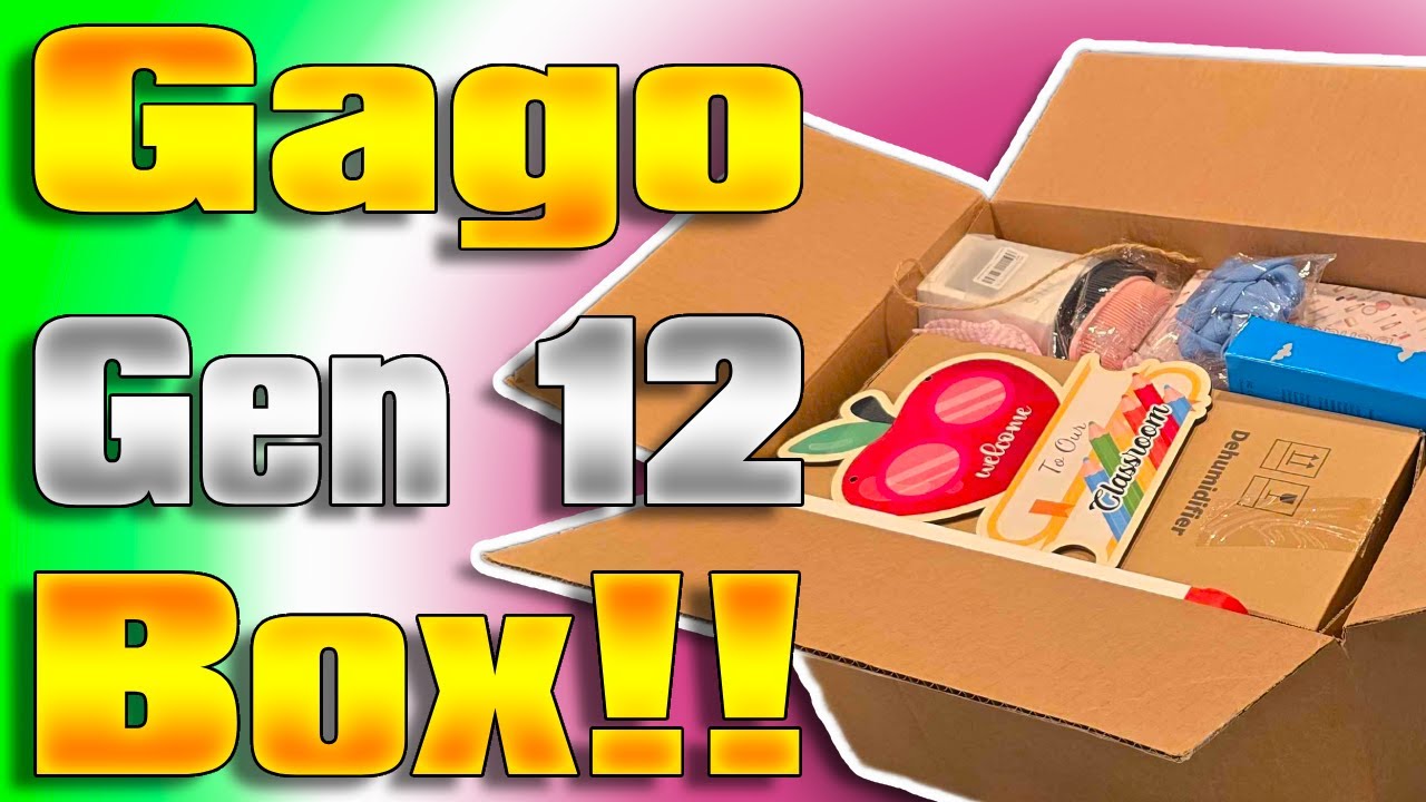 The Gago Gen 12 Mystery Box!