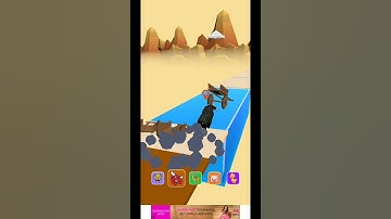 Animal transformation race | Level 99 | Oddly satisfying video | Android, ios | All is well #shorts