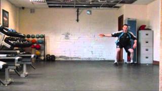 Lateral Shuffle to Base and Lateral Crawl with Push Up