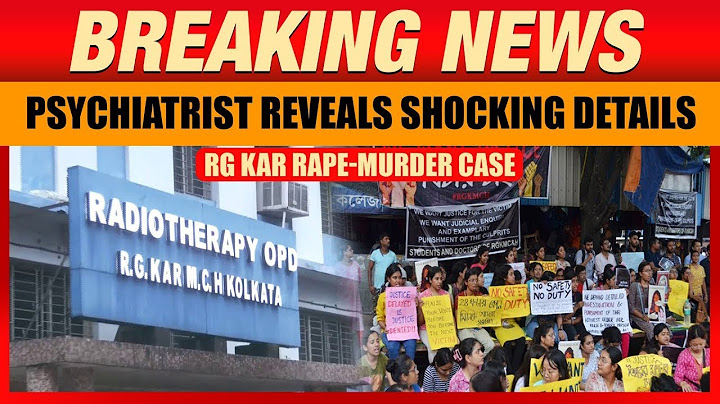 Shocking Revelations in RG Kar Rape-Murder Case: Victim Was Under Extreme Mental Stress | News9