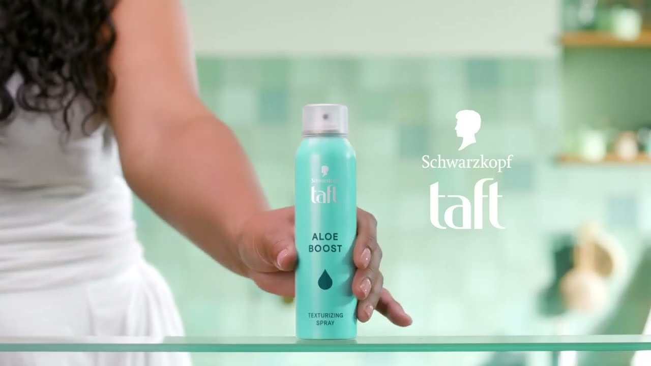 Nieuw! Schwarzkopf Taft Aloe Boost Texturizing spray.
