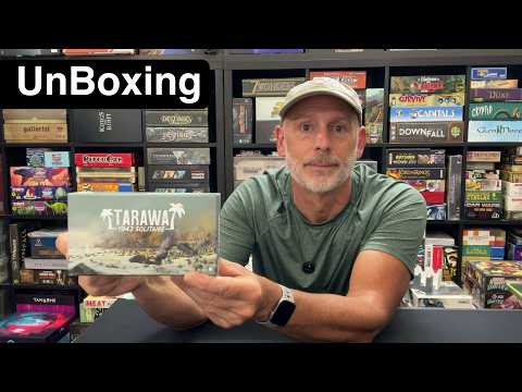 TDG: Tarawa 1943 Solitaire unboxing with Ray