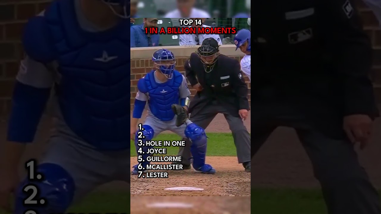 Top 14 1 In A Billion Moments🤯✌️| #baseball #mlb