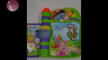 Reaction Time: vtech Pooh Slide And learn Story book by Annmarie Mann 