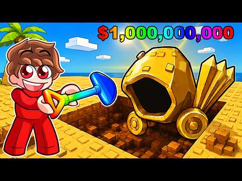 Gasté $985,459 para EXCAVAR OBJETOS LEGENDARIOS en Roblox!