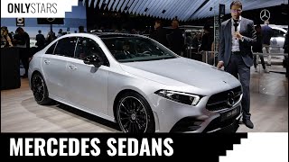 Mercedes sedan comparison A-Class vs C-Class vs E-Class vs S-Class - OnlyStars Mercedes reviews