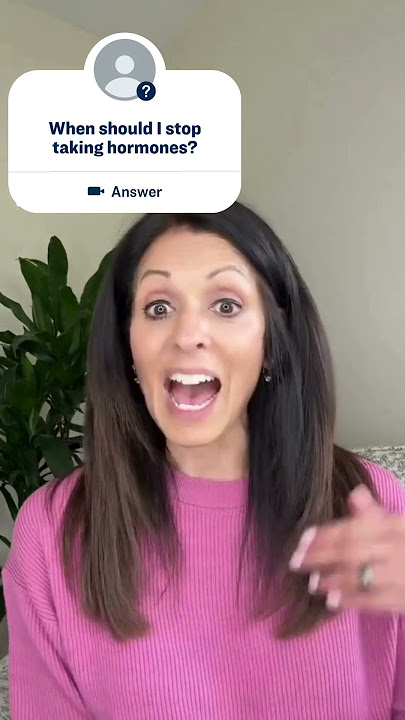 When to Stop Hormone Replacement Therapy