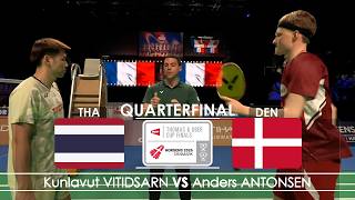 Kunlavut Vitidsarn vs Anders Antonsen | Thomas Cup 2026 - QF