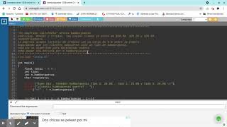 Ejercicios de programación en c