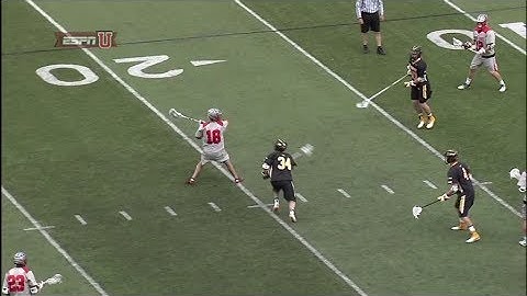 Ohio State's Schuss scores against Towson zone defense