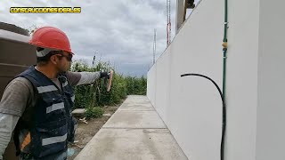 Como Aplicar Estuco en Muro Exterior