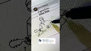 Iwan sja Fals😁 #tandatangan #signature #iwanfals