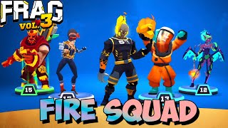 FRAG Pro Shooter Vol.3 - FIRE Squad XD😉Gameplay🔥(iOS,Android)