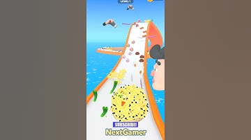Ramen Run 3D🍜🍤🍥Mobile Gameplay By NextGamer (Android,iOS) Level 1 #shorts