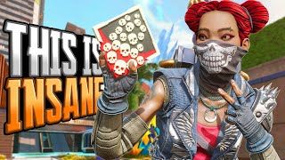 INSANE Lifeline 26 KILLS and 5,400 Damage Apex Legends Gameplay