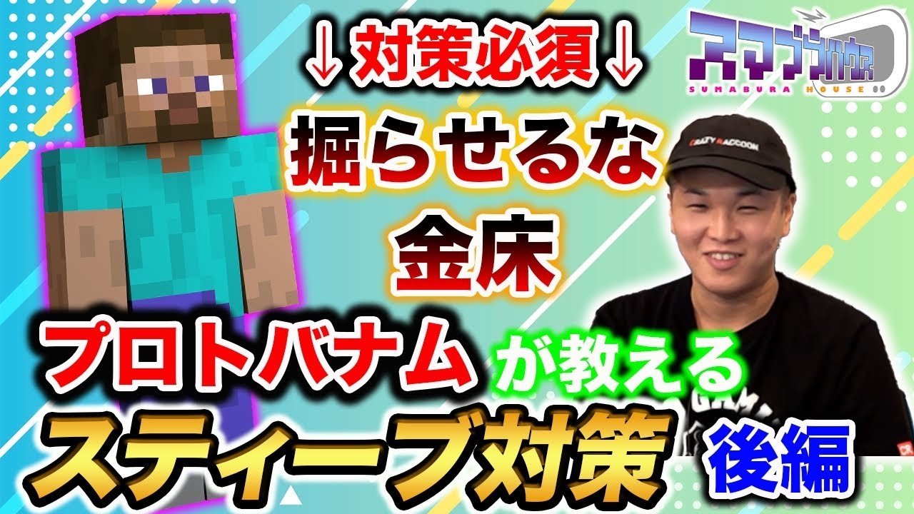 【スマブラSP】スティーブに掘らせるな！『壁』に対する明確な対策をプロが解説！【スマブラ スイッチ】