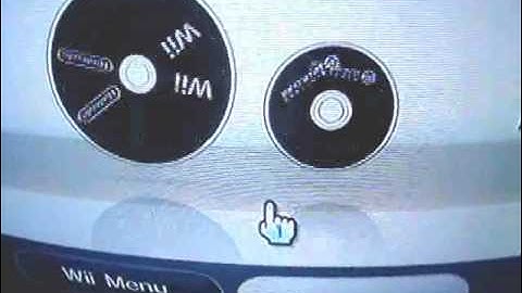 wii 4.2u with dark wii theme playing backups from main disc channel