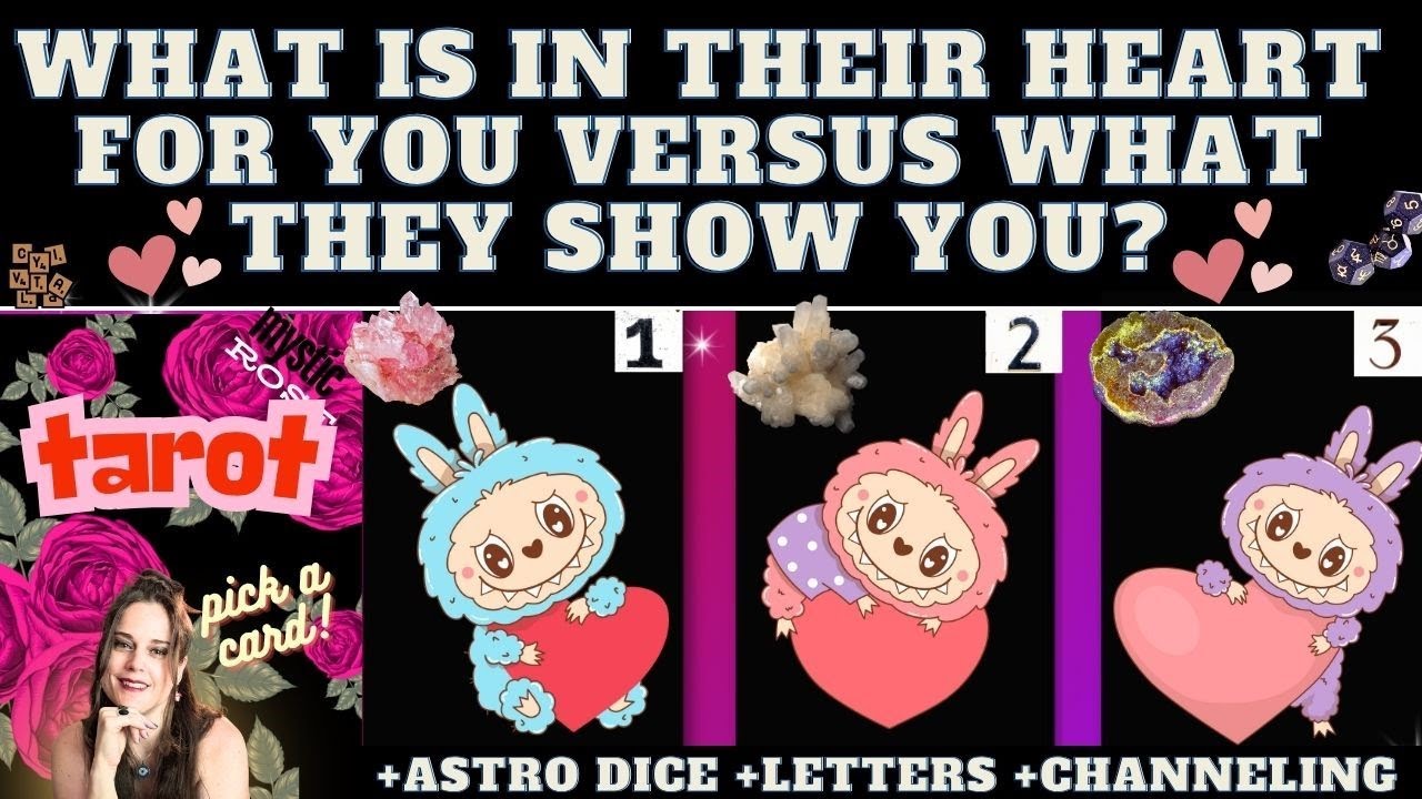 WHAT IS IN THEIR HEART VERSUS WHAT THEY SHOW? 💗TAROT PICK A CARD (+DETAILS)