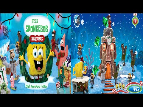 Its a SpongeBob Christmas [02] HTML5 Game Longplay