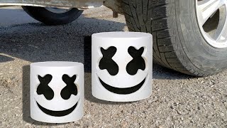 Car vs Yogurt, Pasta SLOW MOTION (Crushing Crunchy & Soft Things by Car) screenshot 4