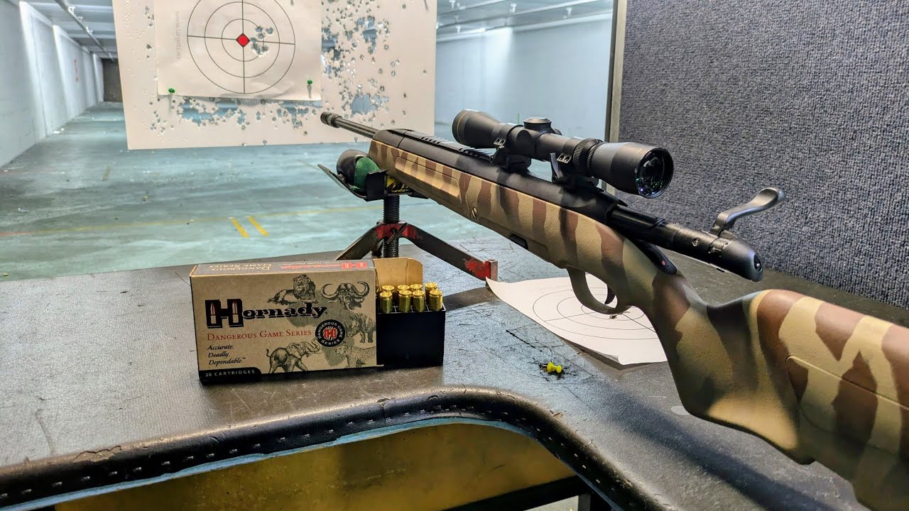 Steyr Scout Dragoon Rifle Review - .376 Steyr Big Bore!!! - YouTube